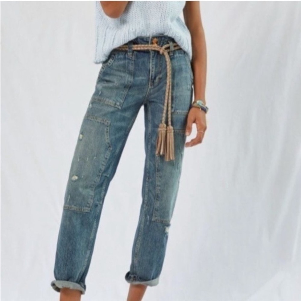 Anthropologie The Wanderer Pilcro Cargo Jean size 28